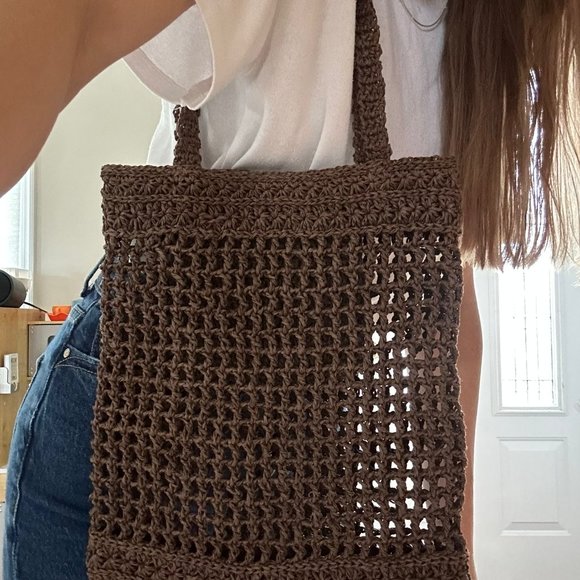 Handmade Crochet Tote Bag - Picture 8 of 8